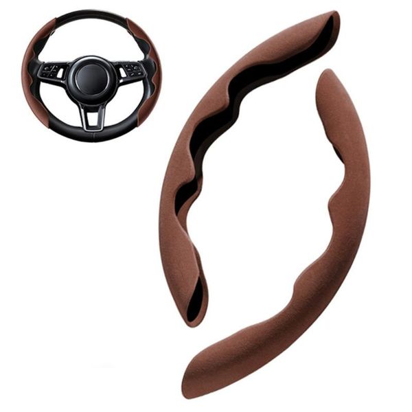 steering wheel covers a pair 38cm car handle protection cover suede anti-slip red black brown grey interior accessories
steering wheel covers a pair 38cm car handle protection cover suede anti-slip red black brown grey interior accessories