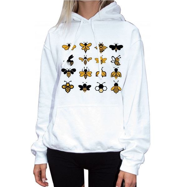 autumn and winter hoodie comfortable and loose long-sleeved casual cute bee printing women's plus size, Black
autumn and winter hoodie comfortable and loose long-sleeved casual cute bee printing women's plus size, Black