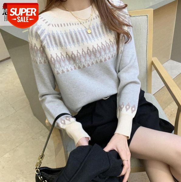 thick retro style loose pullover sweater women's jacket outer wear literary qing #jb7c, Black;gray
thick retro style loose pullover sweater women's jacket outer wear literary qing #jb7c, Black;gray