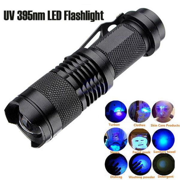 zoomable uv 395nm ultra violet light torch lamp for marker checker detection using /14500 battery flashlights torches
zoomable uv 395nm ultra violet light torch lamp for marker checker detection using /14500 battery flashlights torches