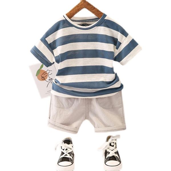 kid boys summer clothes outfit cute fashion stripe short-sleeved t-shirt denim shorts set children pants clothing 9m-5 yrs sets, White
kid boys summer clothes outfit cute fashion stripe short-sleeved t-shirt denim shorts set children pants clothing 9m-5 yrs sets, White