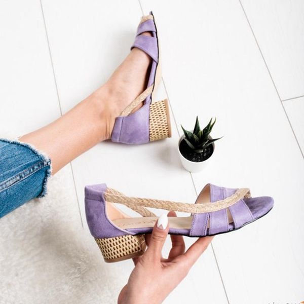 women beach sandals summer open toe mid heels ladies shoes slip on roman espadrille big size zapatos de mujer, Black
women beach sandals summer open toe mid heels ladies shoes slip on roman espadrille big size zapatos de mujer, Black