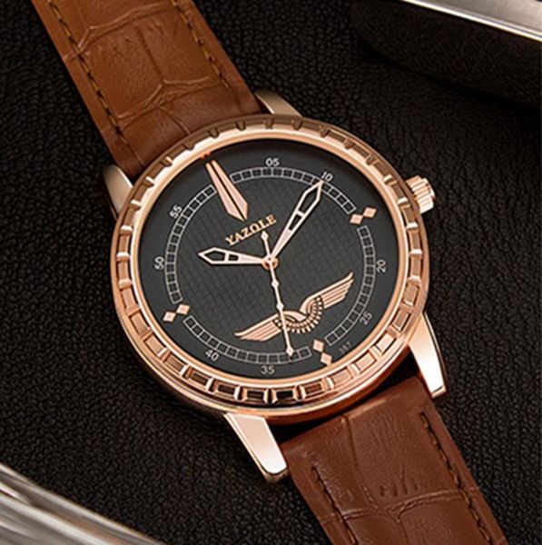 wristwatches yazole men's watch men fashion wrist casual business watches clock kol saati reloj hombre relogio, Slivery;brown
wristwatches yazole men's watch men fashion wrist casual business watches clock kol saati reloj hombre relogio, Slivery;brown