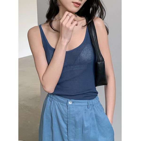 women's tanks & camis summer style casual camisoles rib knit tank blue white cotton tee clothing basic wear see through streetwear gye
women's tanks & camis summer style casual camisoles rib knit tank blue white cotton tee clothing basic wear see through streetwear gye