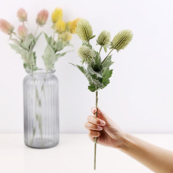 decorative flowers & wreaths artificial thistle flower branch wedding home party
decorative flowers & wreaths artificial thistle flower branch wedding home party