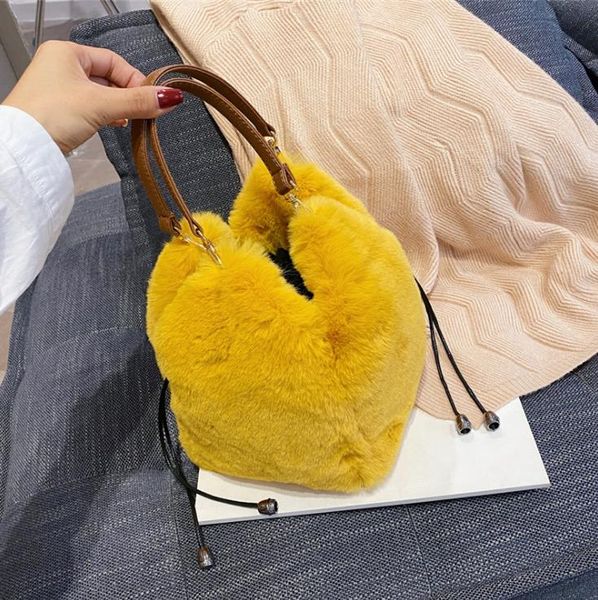 plush handbag drawstring bucket female bag cute furry one-shoulder fashion underarm bags
plush handbag drawstring bucket female bag cute furry one-shoulder fashion underarm bags