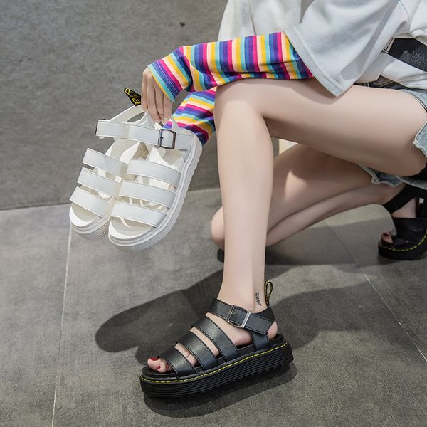 sandal 2021 summer muffin thick fairy style high heel roman sandals flat bottom anti slip pregnant women's sho, Black
sandal 2021 summer muffin thick fairy style high heel roman sandals flat bottom anti slip pregnant women's sho, Black