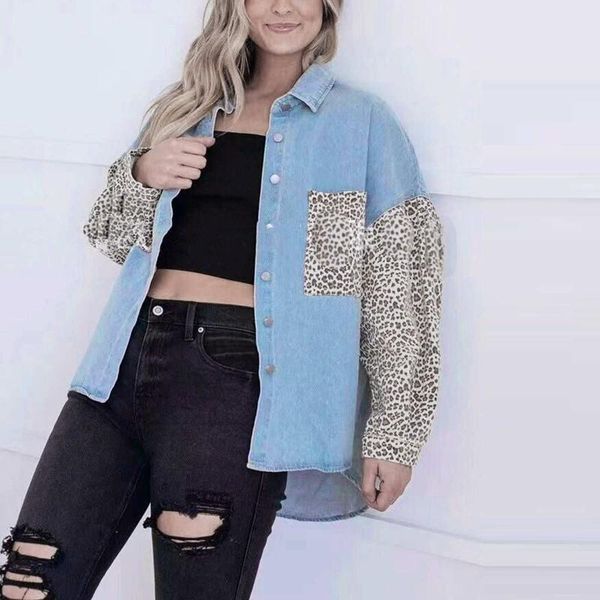 women's jackets jacket coat for women fashion single breasted cotton loose 2021 autumn winter long sleeve casual female denim shirt, Black;brown
women's jackets jacket coat for women fashion single breasted cotton loose 2021 autumn winter long sleeve casual female denim shirt, Black;brown