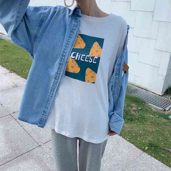 spring autumn korea fashion women long sleeve loose denim shirts coat vintage blue casual turn-down collar blouse v39 210512, White
spring autumn korea fashion women long sleeve loose denim shirts coat vintage blue casual turn-down collar blouse v39 210512, White