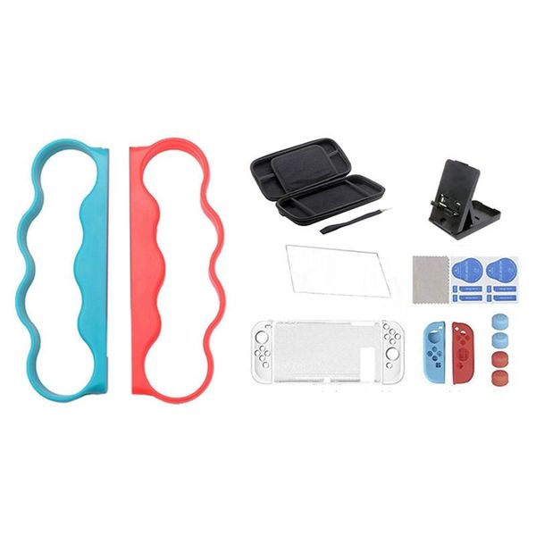 game controllers & joysticks hand grips for fitness boxing switch with 16 in 1 accessory set travel carrying bag
game controllers & joysticks hand grips for fitness boxing switch with 16 in 1 accessory set travel carrying bag