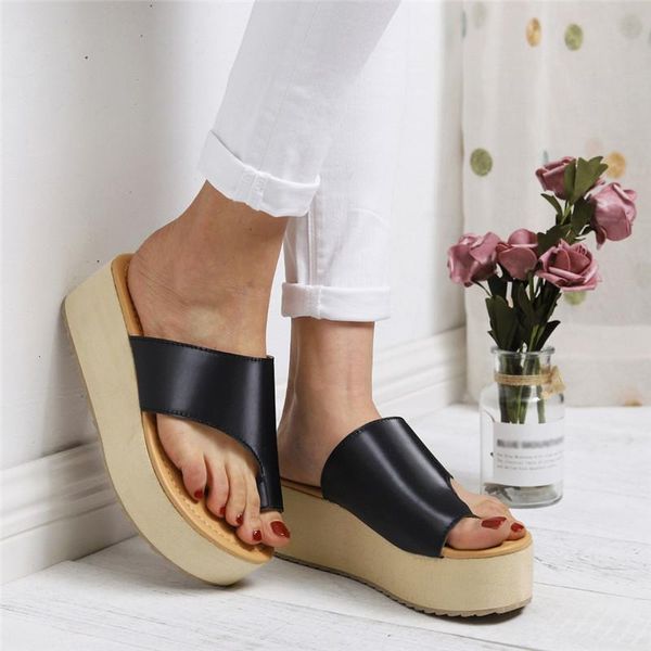 slippers concise clip toe wedges shoes for women open breathable beach sandals slip-on casual solid color woman 2021 summer, Black
slippers concise clip toe wedges shoes for women open breathable beach sandals slip-on casual solid color woman 2021 summer, Black