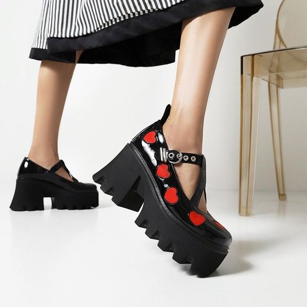 dress shoes 2021 summer waterproof platform thick sole single women's color matching love large 40-43 muffin, Black
dress shoes 2021 summer waterproof platform thick sole single women's color matching love large 40-43 muffin, Black