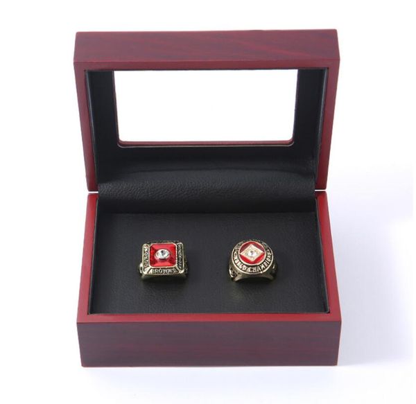 1955 1964 cleve browns land american football achaship ring set mpion, Golden;silver
1955 1964 cleve browns land american football achaship ring set mpion, Golden;silver