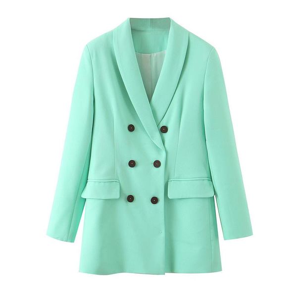 women's jackets the europe and united states summer 2021 xl - 3092 mint green double-breasted, Black;brown
women's jackets the europe and united states summer 2021 xl - 3092 mint green double-breasted, Black;brown