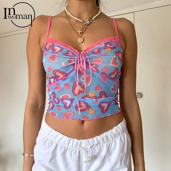 women spaghetti strap female sleeveless mesh transparent ruffles crop ladies bodycon lace up party cami women's tanks & camis, White
women spaghetti strap female sleeveless mesh transparent ruffles crop ladies bodycon lace up party cami women's tanks & camis, White