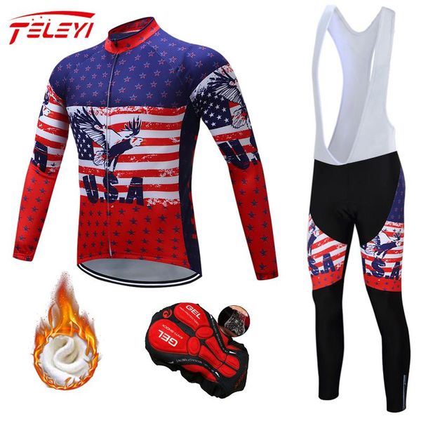 racing sets teleyi winter cycling jersey 2021 pro team thermal fleece clothing bike ciclismo mtb ropa de hombre cloth, Black;blue
racing sets teleyi winter cycling jersey 2021 pro team thermal fleece clothing bike ciclismo mtb ropa de hombre cloth, Black;blue