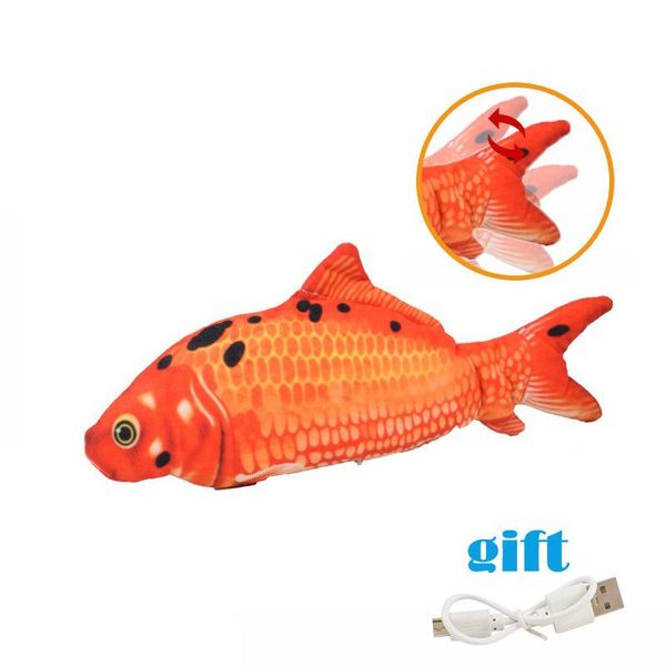 cat toys 30cm electronic pet toy electric usb charging simulation bouncing fish for dog chewing playing biting supplies
cat toys 30cm electronic pet toy electric usb charging simulation bouncing fish for dog chewing playing biting supplies