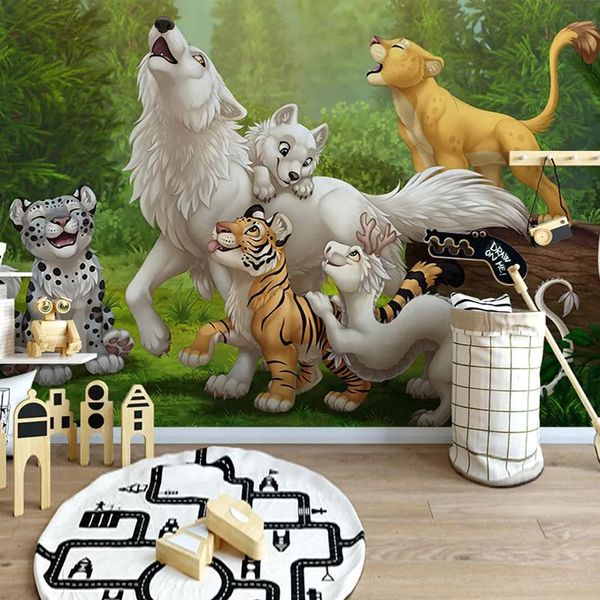 wallpapers drop waterproof wallpaper 3d cartoon animals children's bedroom background wall murals home decor kids room sticker
wallpapers drop waterproof wallpaper 3d cartoon animals children's bedroom background wall murals home decor kids room sticker