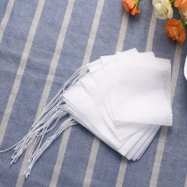 pcs 55 * 70mm drawstring filter empty bag non-woven tea bags for loose leaf powder herbs storage 
pcs 55 * 70mm drawstring filter empty bag non-woven tea bags for loose leaf powder herbs storage