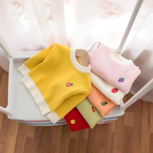 kiyoo pupyy fruit pattern winter boy girl kid knitted bottoming round collar shirts cartoon pullover toddler clothes, Blue
kiyoo pupyy fruit pattern winter boy girl kid knitted bottoming round collar shirts cartoon pullover toddler clothes, Blue