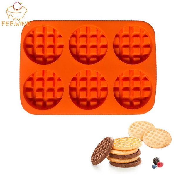 baking moulds set of 2/3 pcs silicone waffle mould for oven 6 hole heat resistance molds cookie candy round mold 827
baking moulds set of 2/3 pcs silicone waffle mould for oven 6 hole heat resistance molds cookie candy round mold 827