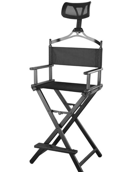 camp furniture modern portable aluminum executive chair with headrest - makeup artist/manager folding for better rest
camp furniture modern portable aluminum executive chair with headrest - makeup artist/manager folding for better rest