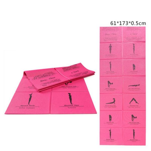 folding yoga pose mat with position line non slip carpet for beginner environmental fitness gymnastics mats supplies
folding yoga pose mat with position line non slip carpet for beginner environmental fitness gymnastics mats supplies