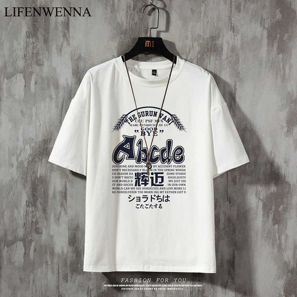 lifenwenna casual t shirt men summer letters print o-neck short sleeve t shirts fashion mens streetwear hip hop tees m-5xl 210528, White;black
lifenwenna casual t shirt men summer letters print o-neck short sleeve t shirts fashion mens streetwear hip hop tees m-5xl 210528, White;black