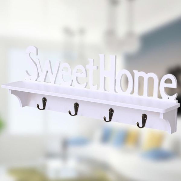 hooks & rails home wall mounted rack door hanger hook storage for coat hat clothes key (white)
hooks & rails home wall mounted rack door hanger hook storage for coat hat clothes key (white)