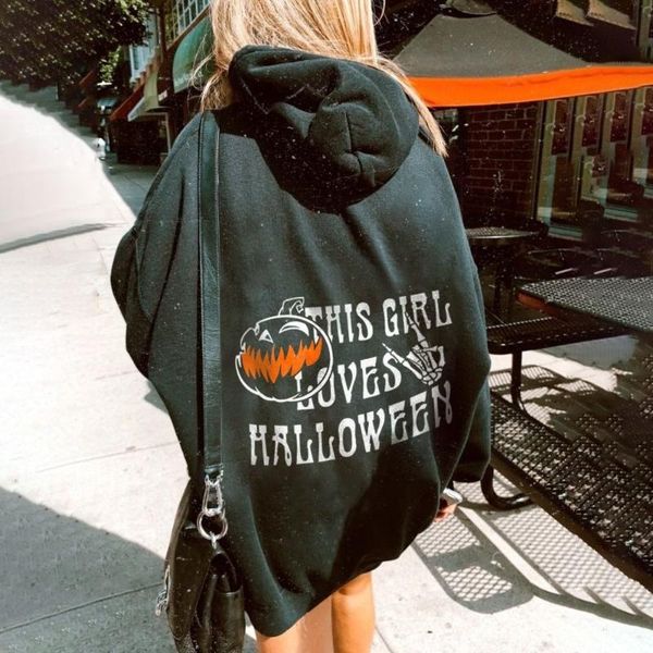 women's hoodies & sweatshirts halloween women plus size vintage full sleeve pullovers hooded loose causal fall sweatshirt lugentolo, Black
women's hoodies & sweatshirts halloween women plus size vintage full sleeve pullovers hooded loose causal fall sweatshirt lugentolo, Black