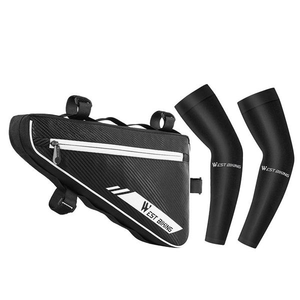 elbow & knee pads west biking 1 pair ice fabric running camping arm warmers sleeve pcs 4l bicycle bag rainproof mtb road frame, Black;gray
elbow & knee pads west biking 1 pair ice fabric running camping arm warmers sleeve pcs 4l bicycle bag rainproof mtb road frame, Black;gray