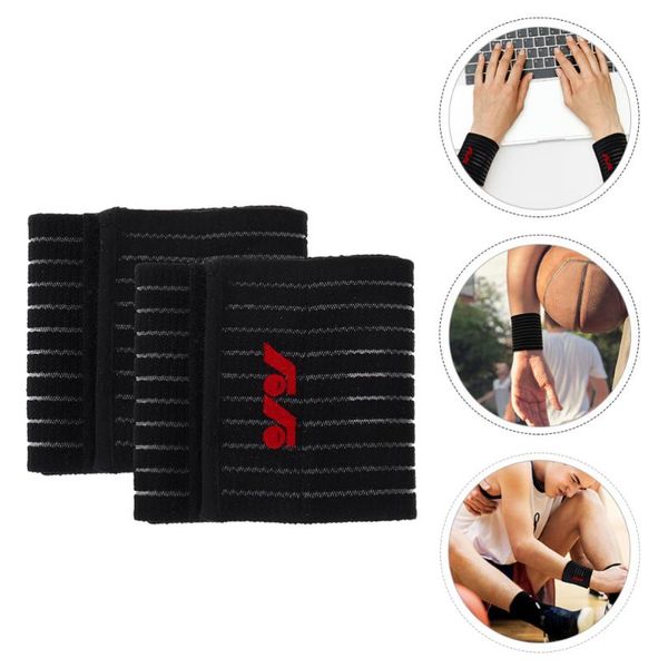 elbow & knee pads 2 pairs sport wristband breathable fitness wrist support sports supply, Black;gray
elbow & knee pads 2 pairs sport wristband breathable fitness wrist support sports supply, Black;gray