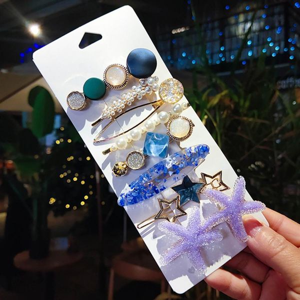 6/7/8pcs women girl hair clip hairpin rhinestone hair clips fashion stylish rhinestone inlay faux pearl hair clips hairpins gift, White 
6/7/8pcs women girl hair clip hairpin rhinestone hair clips fashion stylish rhinestone inlay faux pearl hair clips hairpins gift, White