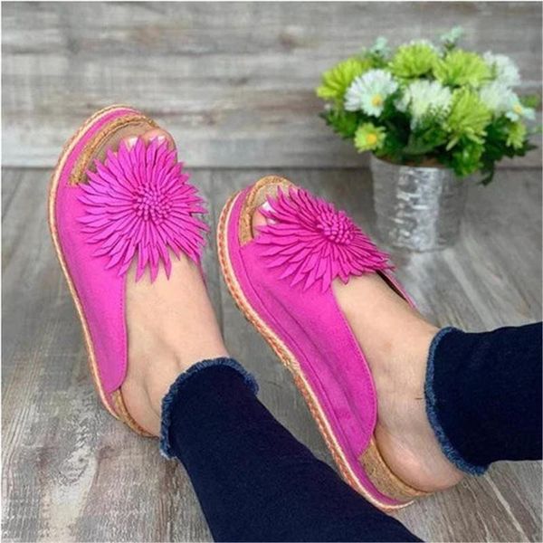 women slides slippers platform shoes woman slip on flower female summer suede outdoor flip flops open peep toe plus size 35-43, Black
women slides slippers platform shoes woman slip on flower female summer suede outdoor flip flops open peep toe plus size 35-43, Black