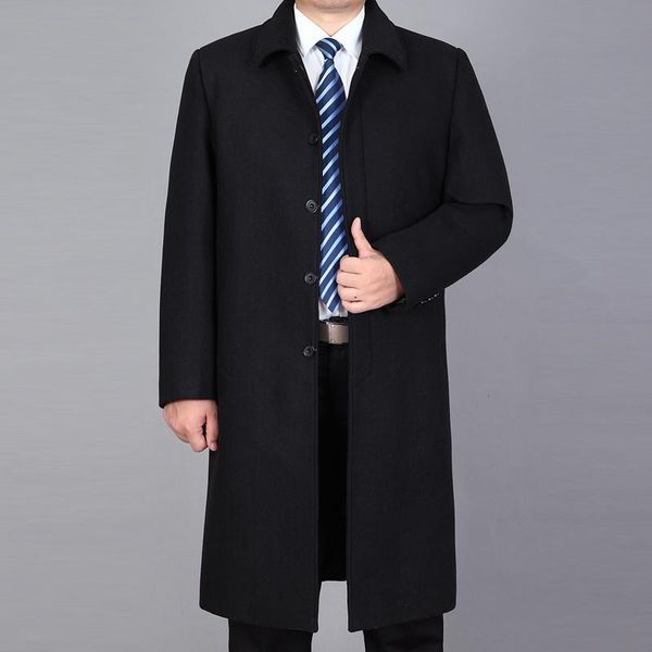 men's wool & blends 2021 arrival men woolen coat winter long pea jackets autumn mens blend overcoat trench man, Black
men's wool & blends 2021 arrival men woolen coat winter long pea jackets autumn mens blend overcoat trench man, Black