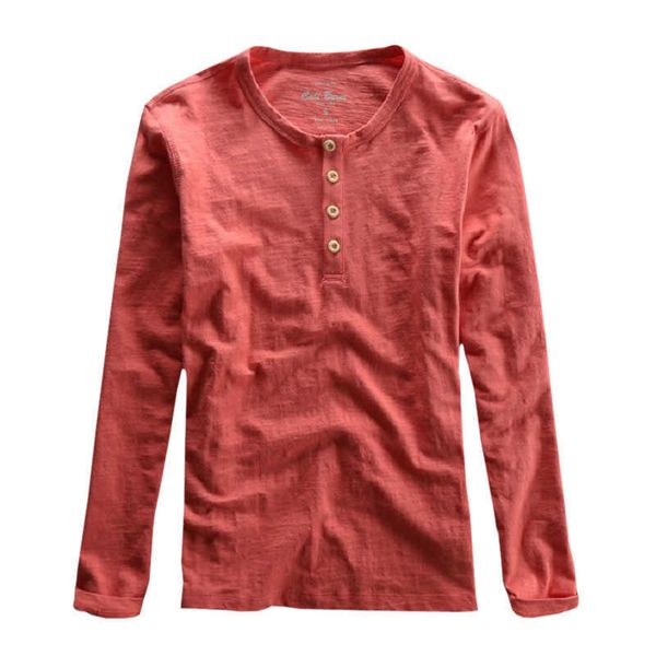 retro t shirt men long sleeve casual red tees basic 100% cotton spring summer o-neck solid color male clothing 210601, White;black
retro t shirt men long sleeve casual red tees basic 100% cotton spring summer o-neck solid color male clothing 210601, White;black