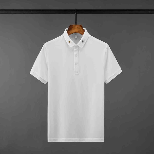 tee shirt shirt metal bee mens luxury solid color slim fit casual male fashion summer cotton short sleeve man t-shirts, White;black
tee shirt shirt metal bee mens luxury solid color slim fit casual male fashion summer cotton short sleeve man t-shirts, White;black