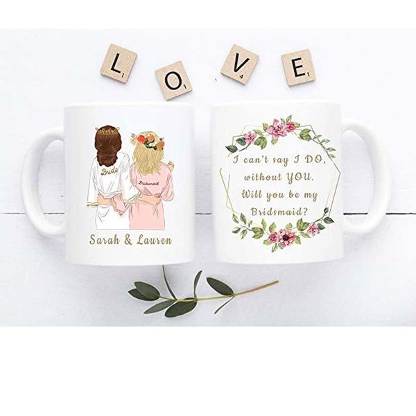 mugs custom made bride with maid of honor mug, friend ie gifts, bridal shower party bachelorette gift, wedding engagem
mugs custom made bride with maid of honor mug, friend ie gifts, bridal shower party bachelorette gift, wedding engagem
