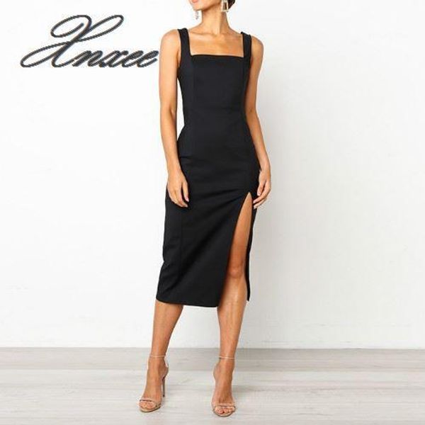 fashion solid color sling open-forked casual dress women sleeveless ankle-length office, Black;gray
fashion solid color sling open-forked casual dress women sleeveless ankle-length office, Black;gray