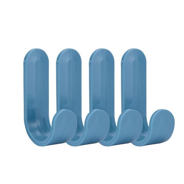 4pcs/set towel hooks plastic door hangers self adhesive wall hat racks keys hanger home decor & rails
4pcs/set towel hooks plastic door hangers self adhesive wall hat racks keys hanger home decor & rails