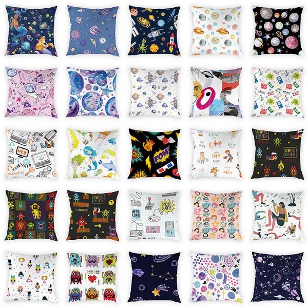 cushion/decorative pillow 45*45 cm design pixel game cushion cover character pattern case chair seat bedroom decor peach skin pillowcase
cushion/decorative pillow 45*45 cm design pixel game cushion cover character pattern case chair seat bedroom decor peach skin pillowcase