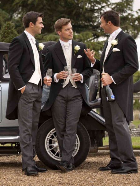 men's suits & blazers custom made to measure tailcoat,bespoke black groom tuxedos with grey pants, white vest,tailored mens long tail d, White;black
men's suits & blazers custom made to measure tailcoat,bespoke black groom tuxedos with grey pants, white vest,tailored mens long tail d, White;black