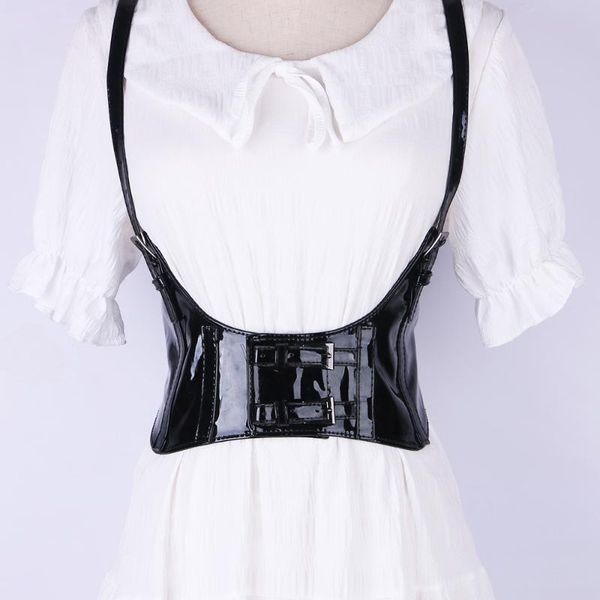 belts black leather female waist underbust corset gorset slimming strap rubber girdle elastic cummerbund for women decoration, Black;brown
belts black leather female waist underbust corset gorset slimming strap rubber girdle elastic cummerbund for women decoration, Black;brown