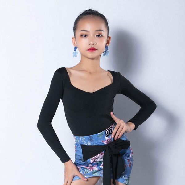 stage wear salsa dance girls clothes latin practice ballroom blouse samba dancer outfit tap black costume, Black;red
stage wear salsa dance girls clothes latin practice ballroom blouse samba dancer outfit tap black costume, Black;red