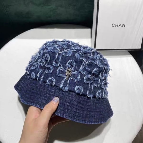 luxury designers fisherman's female cowboy made old rough edge washing water blue black cross metal basin hat spring and summer 21ss ne, Blue;gray
luxury designers fisherman's female cowboy made old rough edge washing water blue black cross metal basin hat spring and summer 21ss ne, Blue;gray