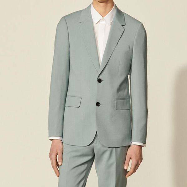 men's suits & blazers tailor made luxury and noble green men for wedding bridegroom man suit slim fit party business, White;black
men's suits & blazers tailor made luxury and noble green men for wedding bridegroom man suit slim fit party business, White;black