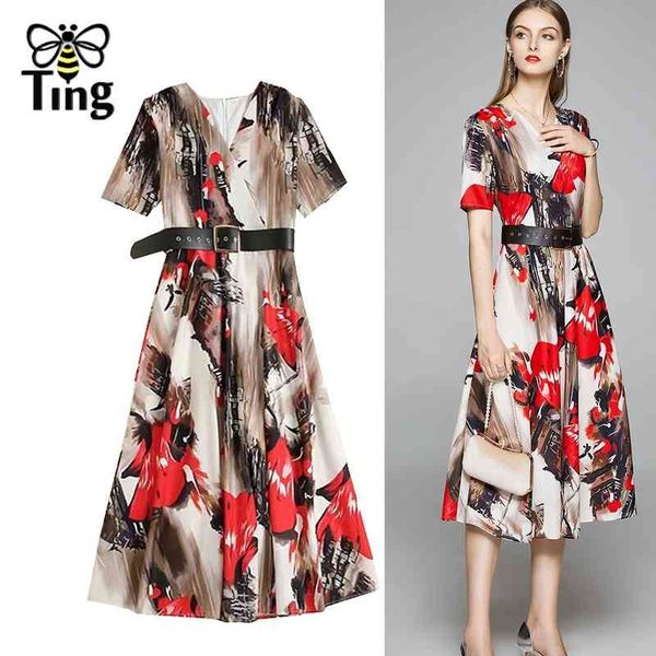 vintage floral summer chiffon midi office work dress with belt casual a line street chic vestidos plus size 2xl 210513, Black;gray
vintage floral summer chiffon midi office work dress with belt casual a line street chic vestidos plus size 2xl 210513, Black;gray