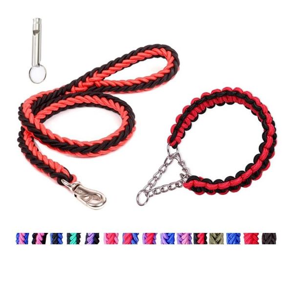 dog collars & leashes training leash heavy duty sturdy nylon walking lead braided rope with p chain buckle for medium large
dog collars & leashes training leash heavy duty sturdy nylon walking lead braided rope with p chain buckle for medium large