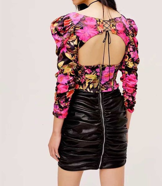 women's blouses & shirts french style women lacing up cross tie bow cropped shirt deep v neck long sleeve high waist sho vfox, White
women's blouses & shirts french style women lacing up cross tie bow cropped shirt deep v neck long sleeve high waist sho vfox, White