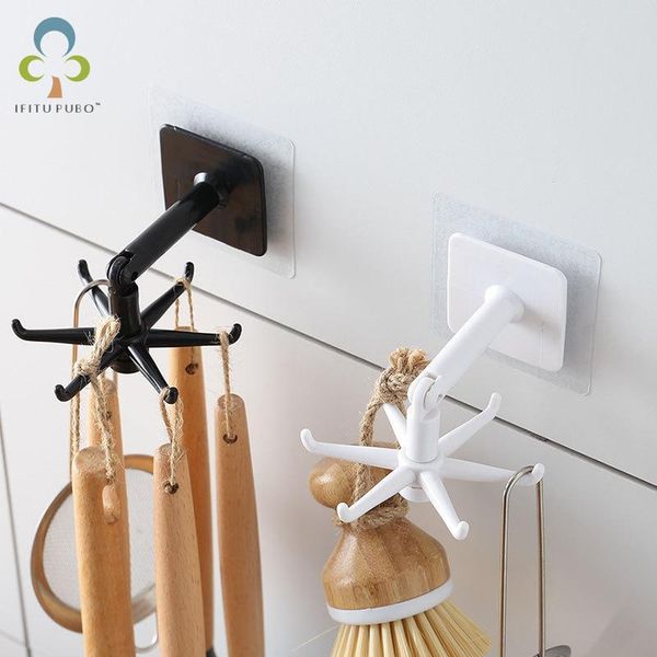 hooks & rails diy kitchen rotate storage rack cupboard shelf hanging hook organizer closet clothes hanger wardrobe holder yjn
hooks & rails diy kitchen rotate storage rack cupboard shelf hanging hook organizer closet clothes hanger wardrobe holder yjn